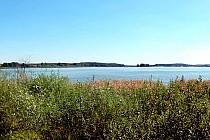 Panorama u szczytu Jeziora Wonieskiego