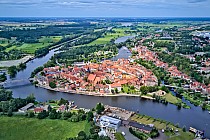 Havelberg z lotu ptaka