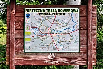Mapa Fortecznej Trasy Rowerowej