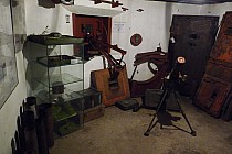 Izba muzealna w schronie w Dobieszowicach