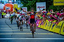 Dylan Teuns w trakcie Tour de Pologne 2017 (fot. Szymon Gruchalski)