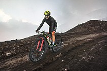 Zjeżdżaliśmy niestety w chmurach...