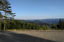 Koniec asfaltowego podjazdu