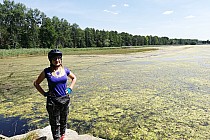 Staw przy szlaku EuroVelo 9