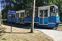 Wrocławski tramwaj w Rudzie Milickiej