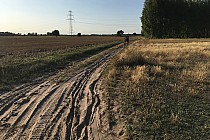 GPS wyprowadził nas na manowce.