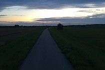 Ostatnie kilometry trasy pokonaliśmy po zmroku.