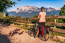 Widok na Dolomity - Sciliar