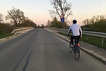 Pracze Odrzańskie, most nad Bystrzycą