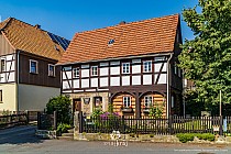 Dom przysłupowy w Saksonii