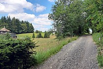 Droga do granicy w Zwardoniu