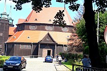 Drewniany kościół św Jadwigi w Zabrzu