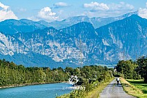 Trasa rowerowa Renu w Szwajcarii