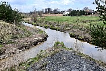 Potok Jamna wpada do Kłodnicy