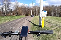 Początek trasy rowerowej Dolina Jamny