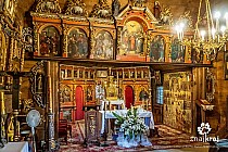 Wnętrze cerkwi w Powroźniku