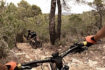 Fragment z drugiego zjazdu / MTB w okolicy La Nucia