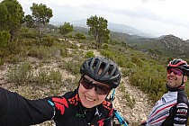 Przed pierwszym zjazdem.