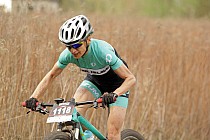 Aneta Imielska na trasie maratonu MTB.
