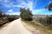 Końcówka podjazdu na Coll de la Garga