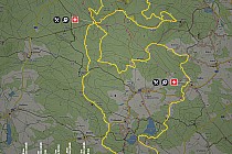 Nové Město na Moravě  / Mapa i profil trasy