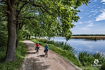 Rowerem przez Kompleks Stawno koło Milicza