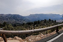 Widoki z drogi na Puig Major