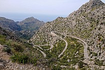 Droga w kierunku Sa Calobra