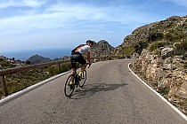 Początek zjazdu do Sa Calobra