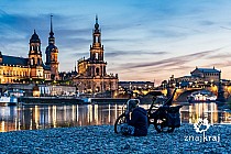 Panorama Drezna nad Łabą