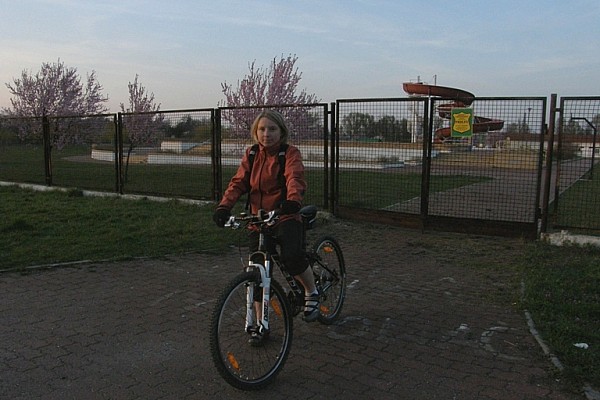 Wyjazd z kąpieliska Kłokoczyce