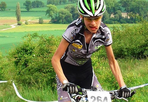 (źródło: www.karolinakozela.pl) - Karolina Kozela - triumfatorka II edycji Grand Prix MTB w Bielawie