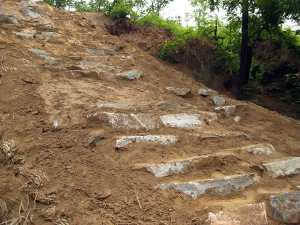 Fragment trasy olimpijskiej: Laoshan Mountain Bike Course
