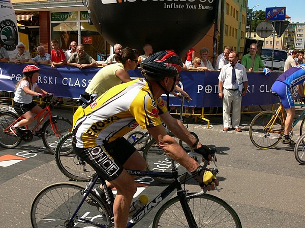 Parada rowerów w Bytowie