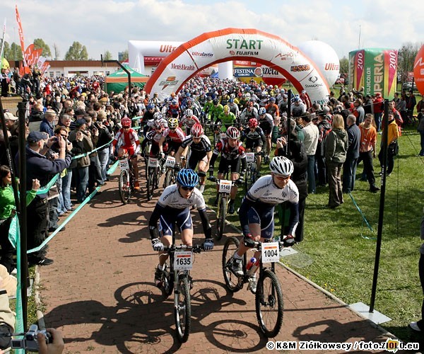 Podobnie jak przed rokiem inauguracyjny wyścig Bike Maratonu 2009 wystartuje we Wrocławiu (źródło: www.foto.ziolo.eu)