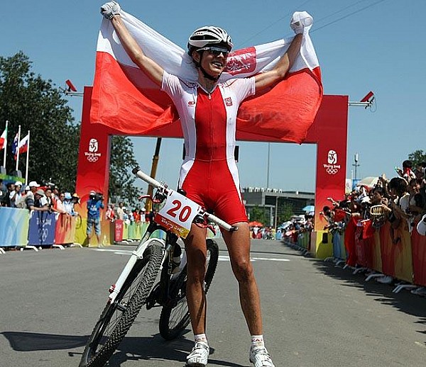 Maja Włoszczowska  (fot. Maciej Śmiarowski- Przegląd Sportowy)