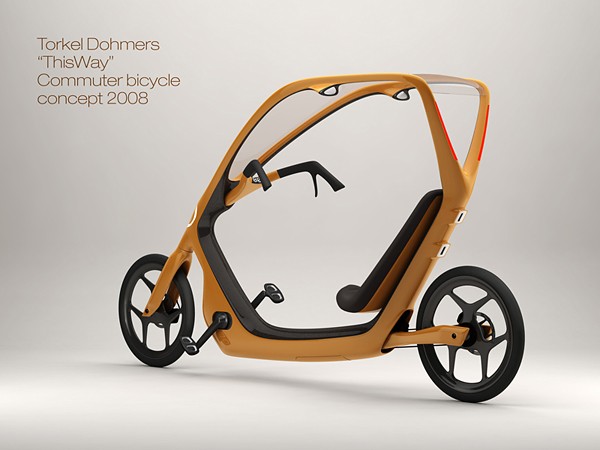 Projekt roweru miejskiego - Torkel Dohmers  (źródło: http://bicycledesign.blogspot.com)