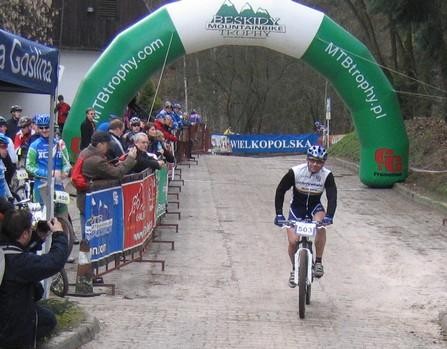 Rafał Łukawski na mecie