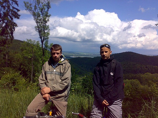 z kolegą w Bardzie Kolo Krzyza :D Fajnie było