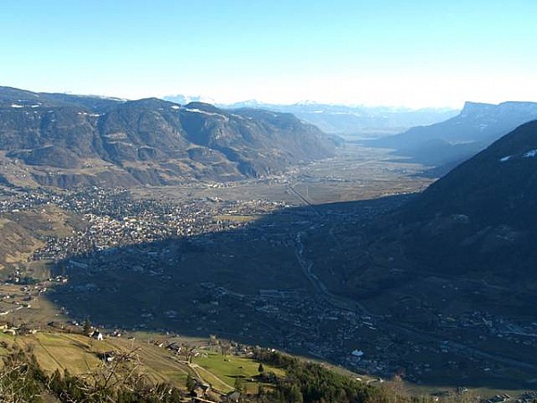 Merano z góry (fot. www.meranobike.it)