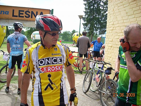 Przed startem do II Rodzinnego Maratonu Rowerowego w Bytowie dn.27.06.2009.