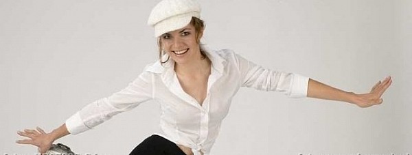 Maja Włoszczowska podczas sesji zdjęciowej / Fot. Krzysztof Rybarczyk / gazeta.pl