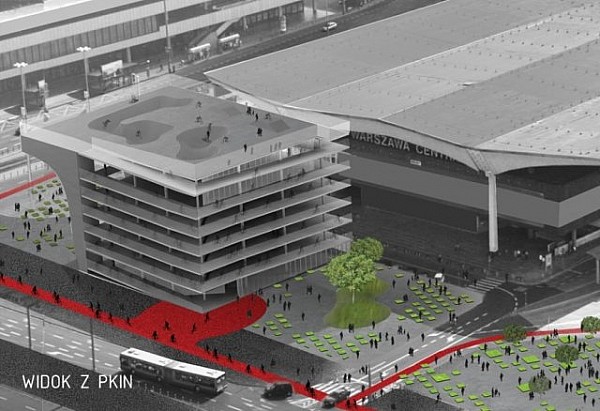 Wizualizacja projektu dyplomowego Marcina Iwaszkiewicza