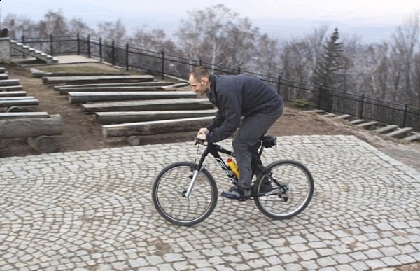 Igliczna- musiałem przyjąć opływową pozycję, żeby wjechać na szczyt