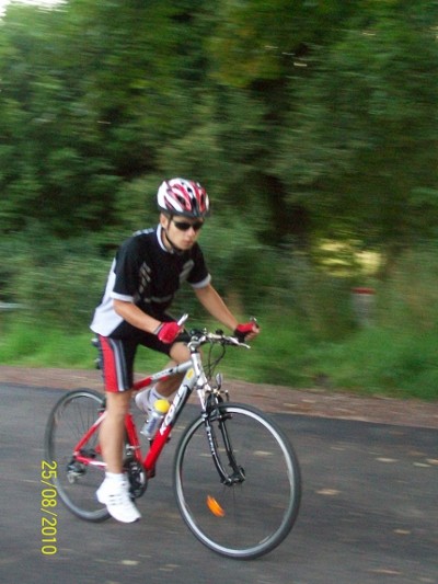 Już prawie koniec sezonu, ale zrobione 800 km :)