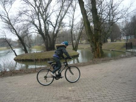 Na rowerze w przeszłości