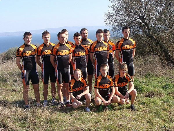 KTM podczas zgrupowania we włoskiej Toskanii