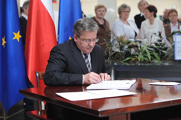 Prezydent Bronisław Komorowski. Fot. PAPJacek Turczyk