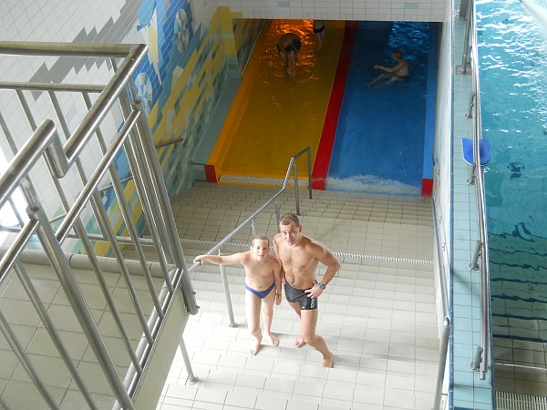 rekreacja z siostrzeńcem