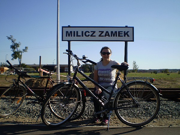 Dawna stacja kolejki wąskotorowej w Miliczu